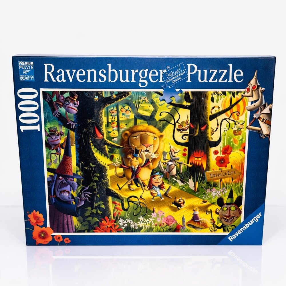 Ravensburger 🔴2/$25🔴Lions Tigers & Bears Oh My! 1000 Piece Jigsaw Puzzle